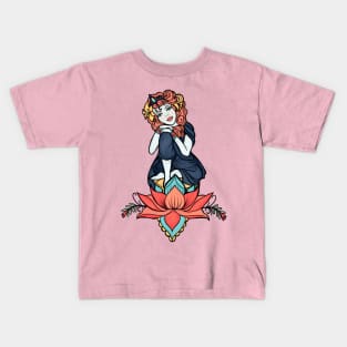 zen goddess Kids T-Shirt